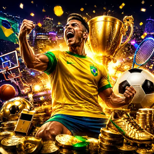 Bola de futebol sobre painel de odds